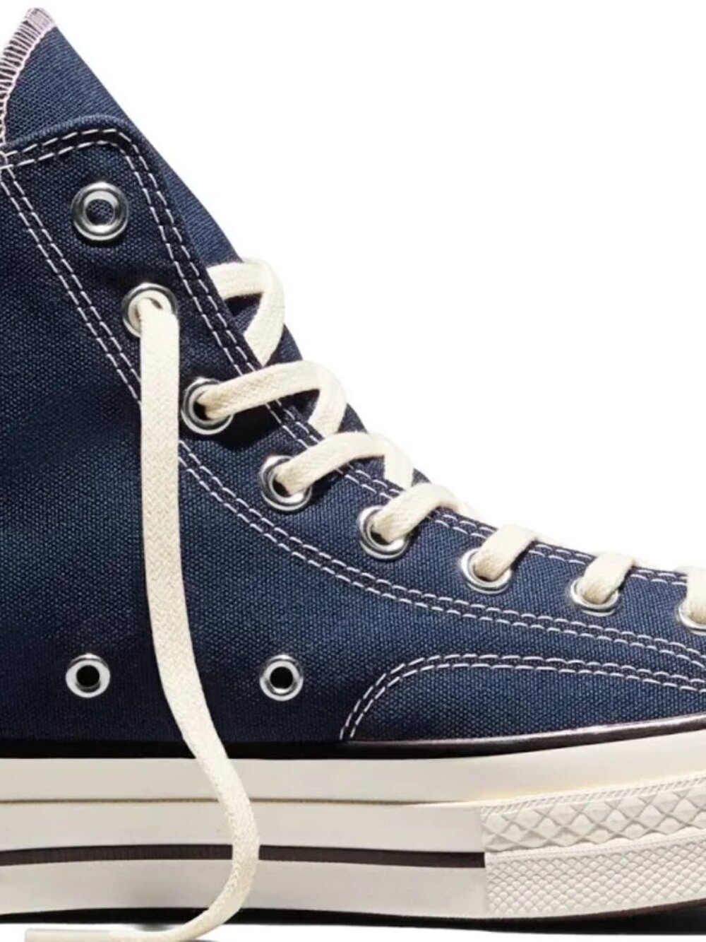 Navy High Top Converse